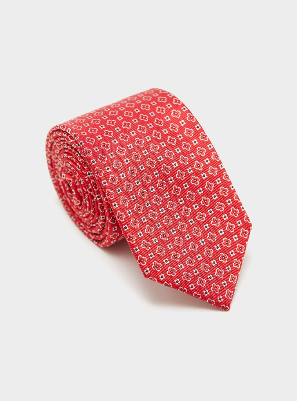 Seidenkrawatte mit Muster