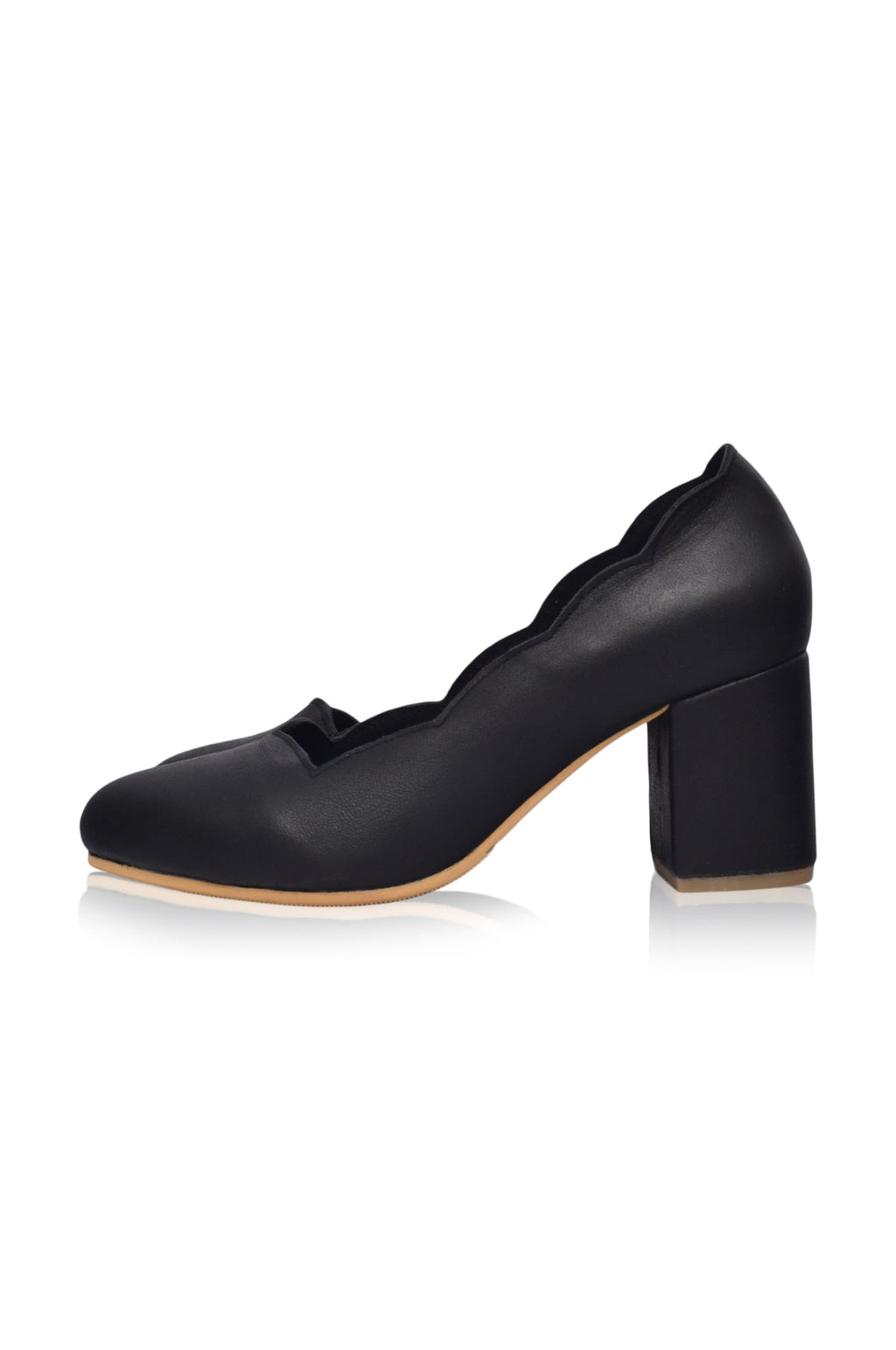 Alia Klassische Leder Pumps