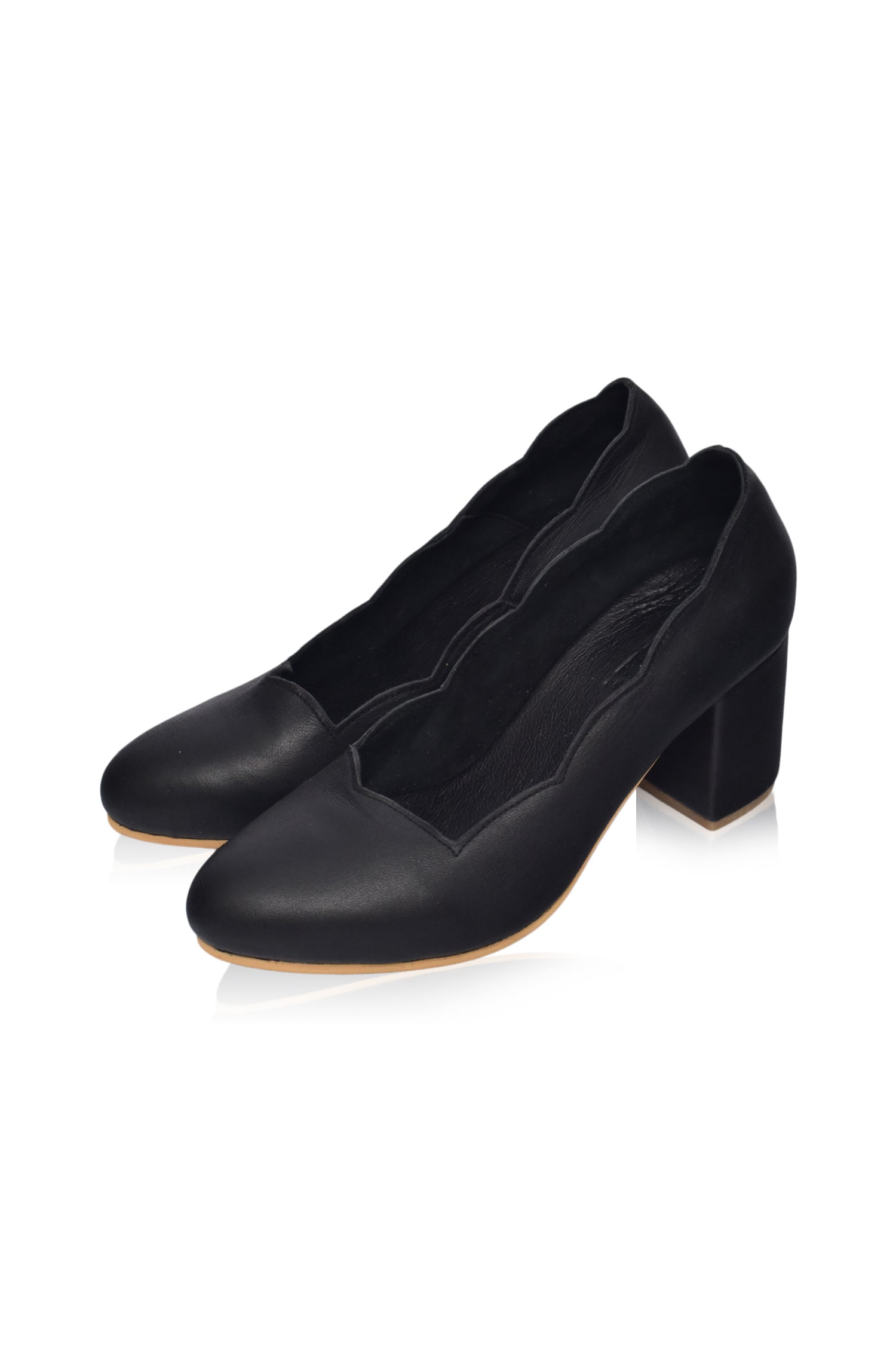 Alia Klassische Leder Pumps
