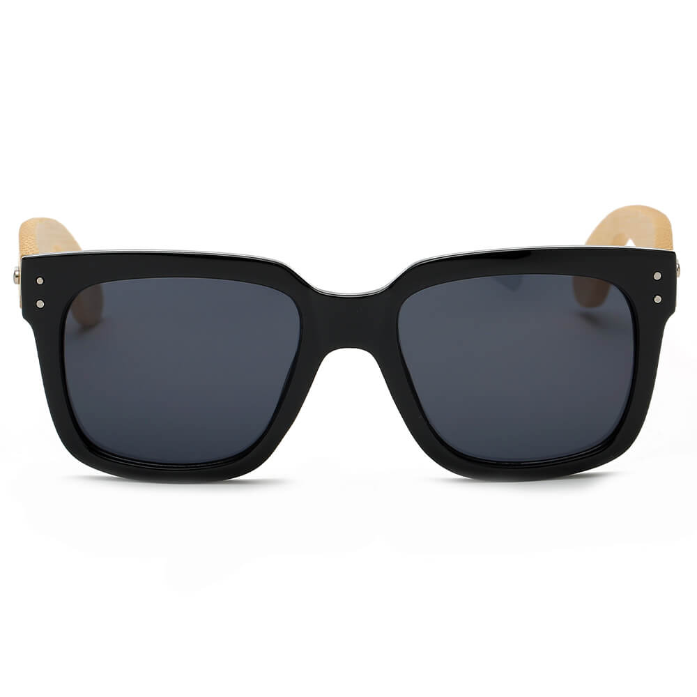 MEDFORD | Retro Unisex Herren Damen Quadratische Mode-Sonnenbrille