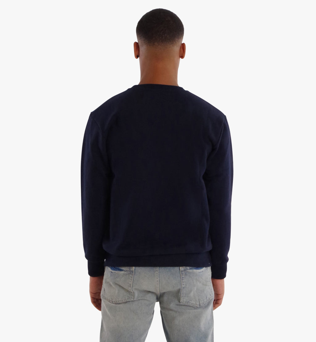 Crewneck Basic Dark Blue