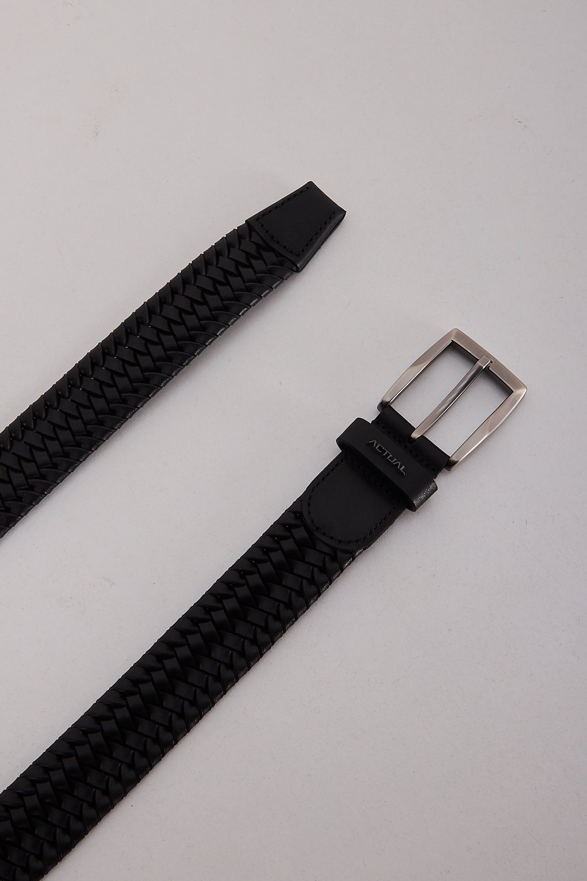 Herren Premium Echtleder Geflochtener Gürtel | Style 3007